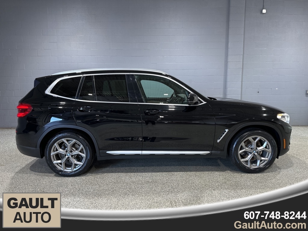 Used 2021 BMW X3 30i with VIN 5UXTY5C08M9E02060 for sale in Endicott, NY