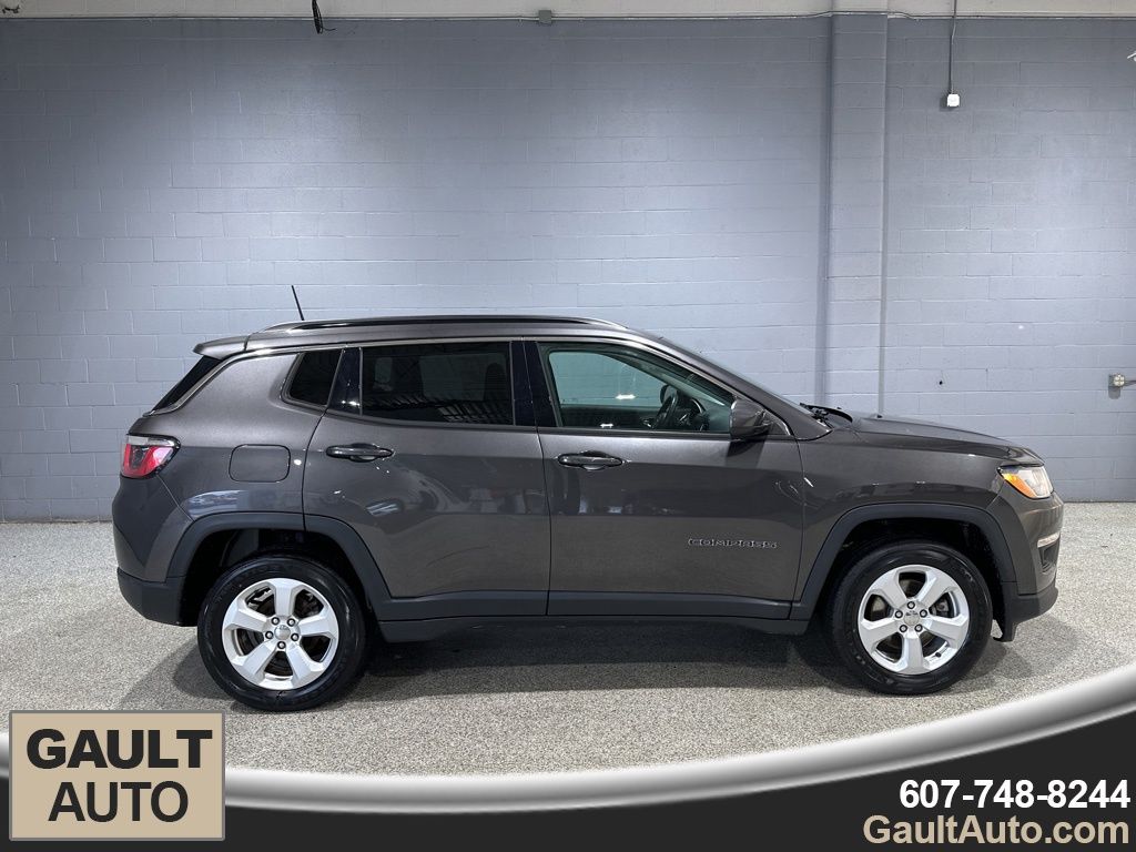 Used 2019 Jeep Compass Latitude with VIN 3C4NJDBB1KT767399 for sale in Endicott, NY