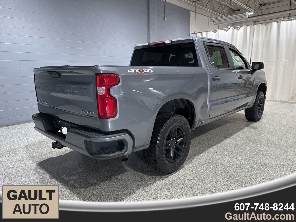 Used 2022 Chevrolet Silverado 1500 LTD Custom Truck Crew Cab