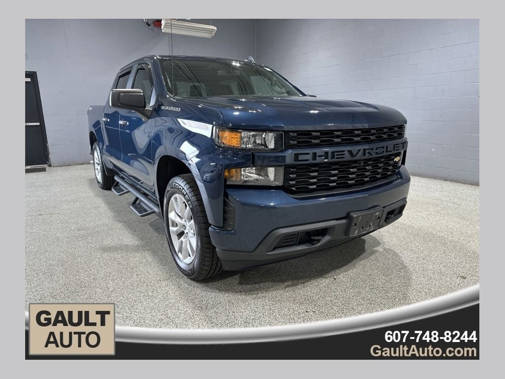 Used 2019 Chevrolet Silverado 1500 Silverado Custom Truck Crew Cab