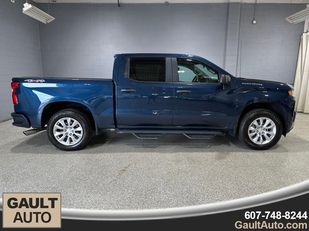 Used 2019 Chevrolet Silverado 1500 Silverado Custom Truck Crew Cab