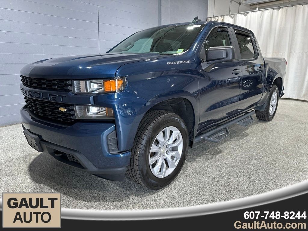 Used 2019 Chevrolet Silverado 1500 Silverado Custom Truck Crew Cab