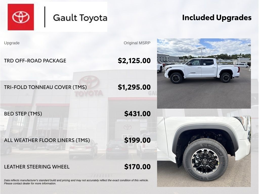 New 2026 Toyota Tundra SR5 Truck