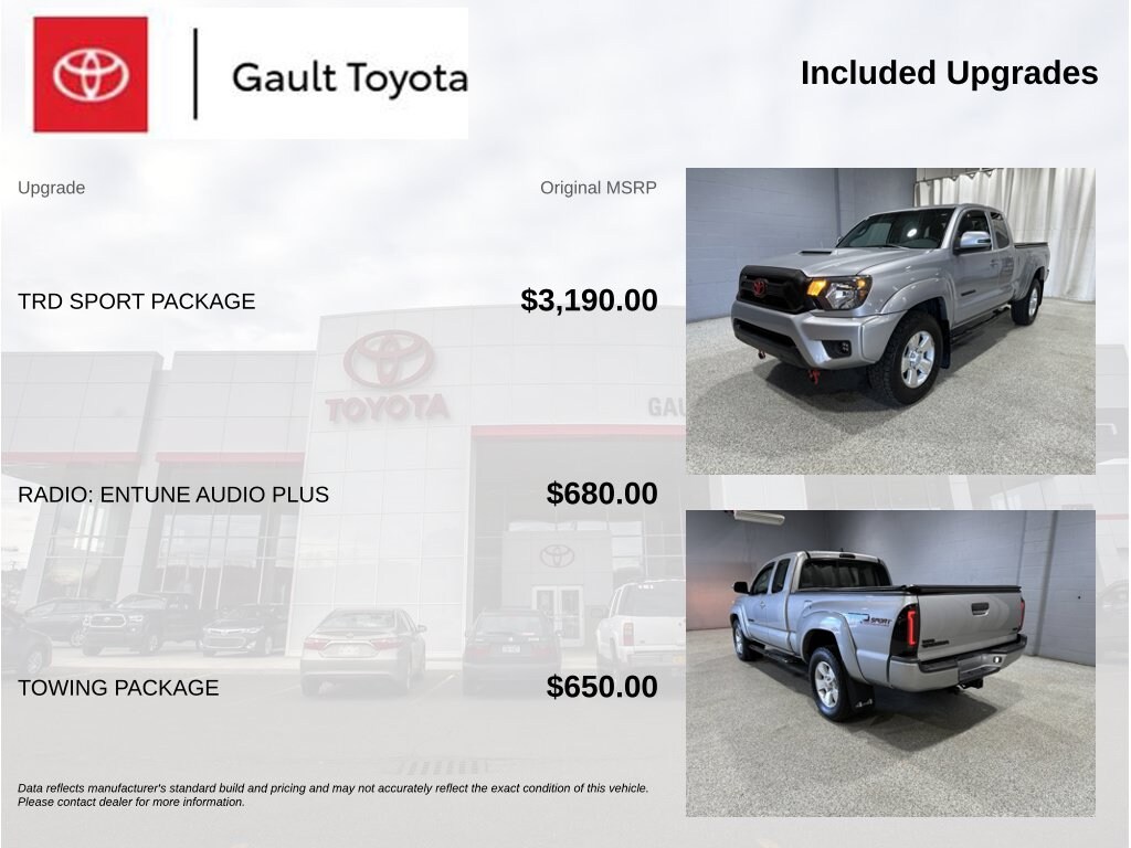 Used 2014 Toyota Tacoma Base Truck