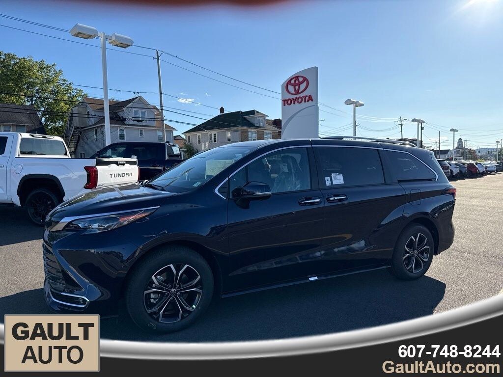 New 2026 Toyota Sienna Platinum Minivan/Van