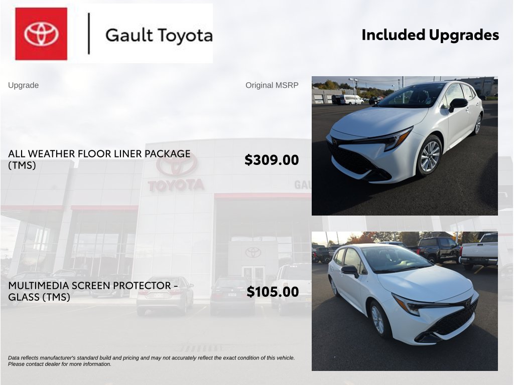 New 2027 Toyota Corolla Hatchback SE Hatchback