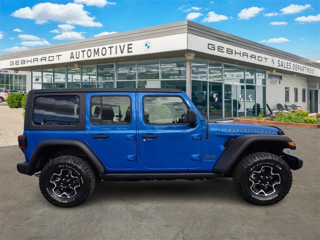 Used 2021 Jeep Wrangler Unlimited Rubicon 4xe SUV