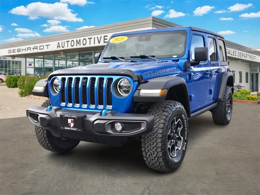 Used 2021 Jeep Wrangler Unlimited Rubicon 4xe SUV