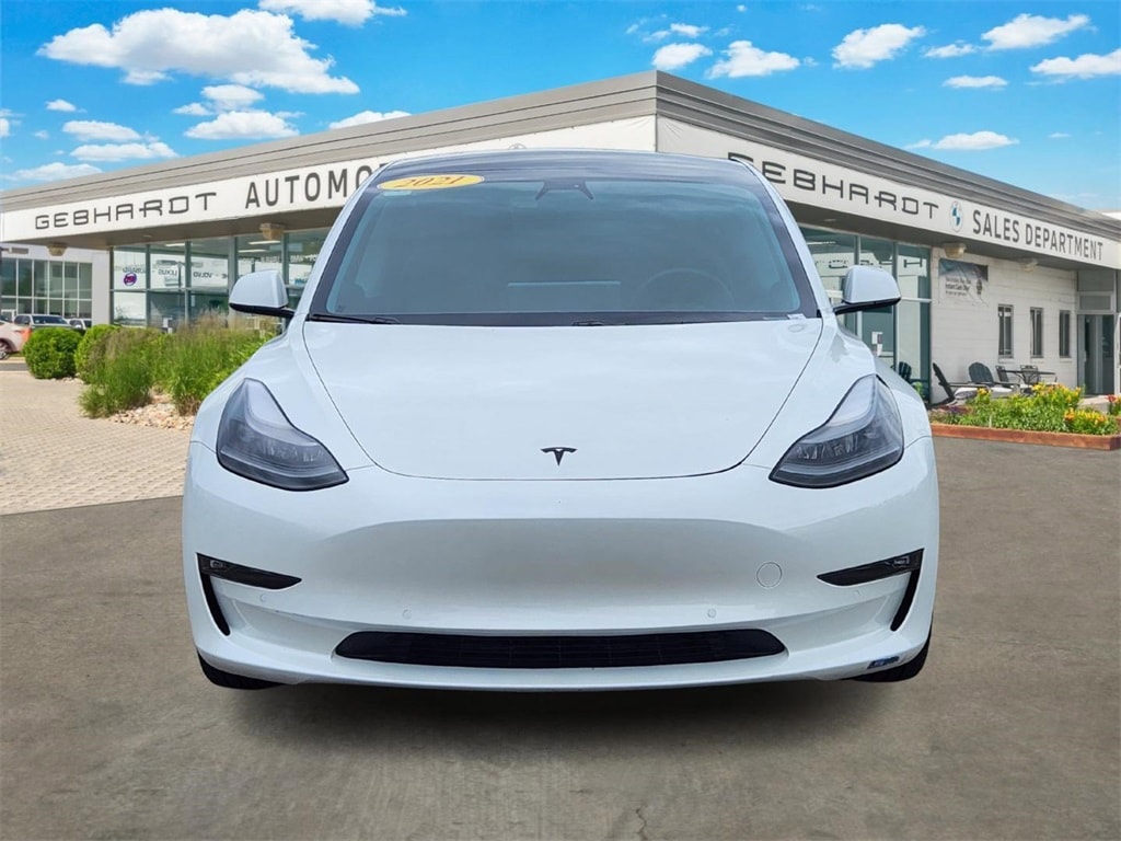 Used 2021 Tesla Model 3 Base with VIN 5YJ3E1EB3MF869262 for sale in Boulder, CO