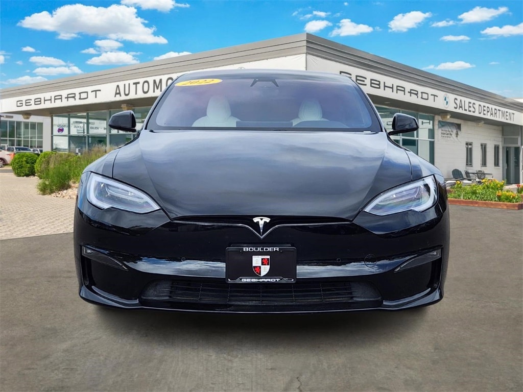 Used 2022 Tesla Model S Plaid with VIN 5YJSA1E68NF469645 for sale in Boulder, CO