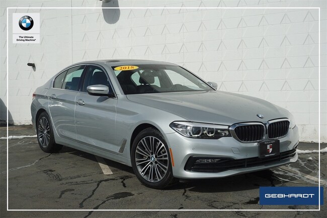 Pre Owned 2018 Bmw 530i For Sale At Gebhardt Bmw Vin