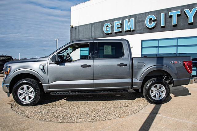 Used 2023 Ford F-150 XLT with VIN 1FTFW1E5XPFD10750 for sale in Quincy, IL