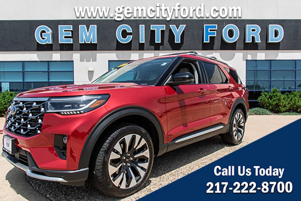 New 2026 Ford Explorer Platinum SUV