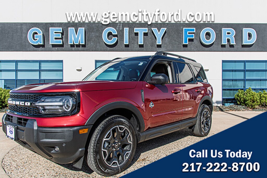 New 2025 Ford Bronco Sport Outer Banks SUV