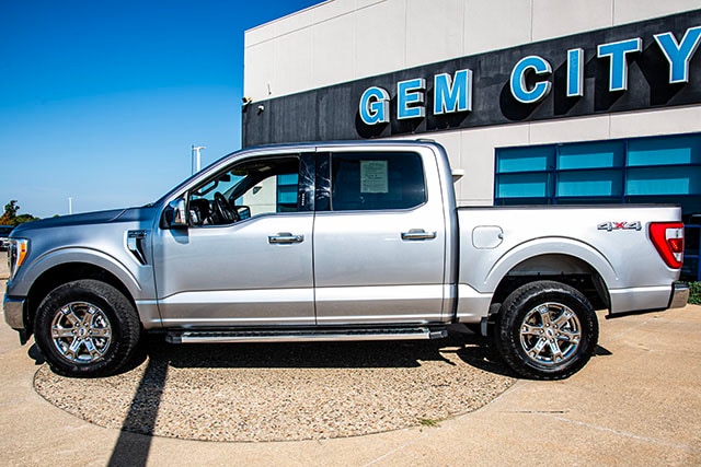 Used 2023 Ford F-150 Lariat with VIN 1FTFW1E54PFC05458 for sale in Quincy, IL