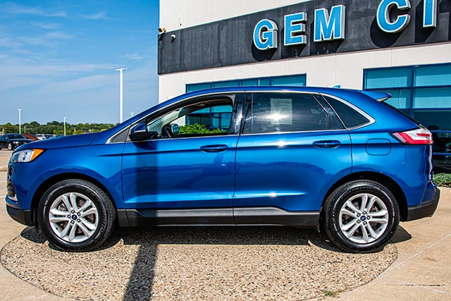 Used 2020 Ford Edge SEL with VIN 2FMPK4J94LBA69706 for sale in Quincy, IL