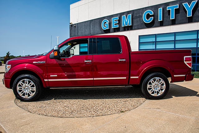 Used 2013 Ford F-150 Platinum with VIN 1FTFW1CT3DFA00050 for sale in Quincy, IL