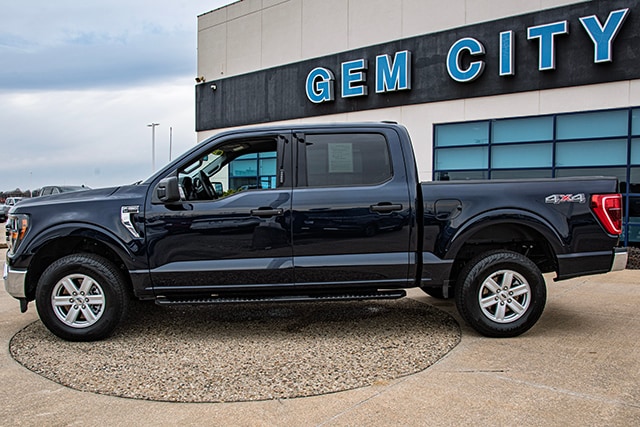 Used 2023 Ford F-150 XLT with VIN 1FTFW1E52PFD10760 for sale in Quincy, IL