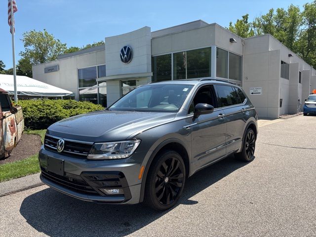 Certified 2021 Volkswagen Tiguan SE R-LINE BLACK with VIN 3VV2B7AX3MM015622 for sale in Glastonbury, CT