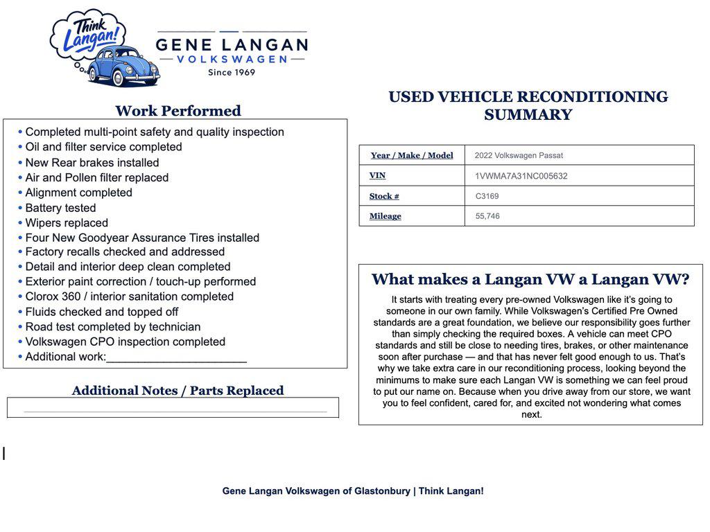 2022 Volkswagen Passat 2.0T R-Line Auto's photo