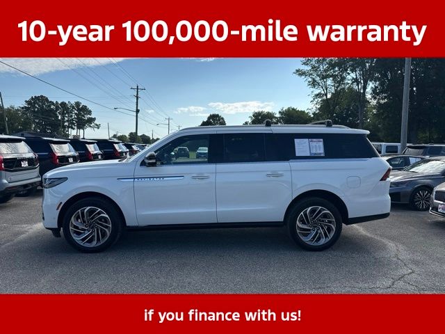 White Metallic 2025 Lincoln Navigator SUV / Crossover Four-Wheel Drive Automatic