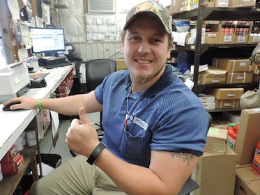 Staff member Adam Qualls from 877166c3c093