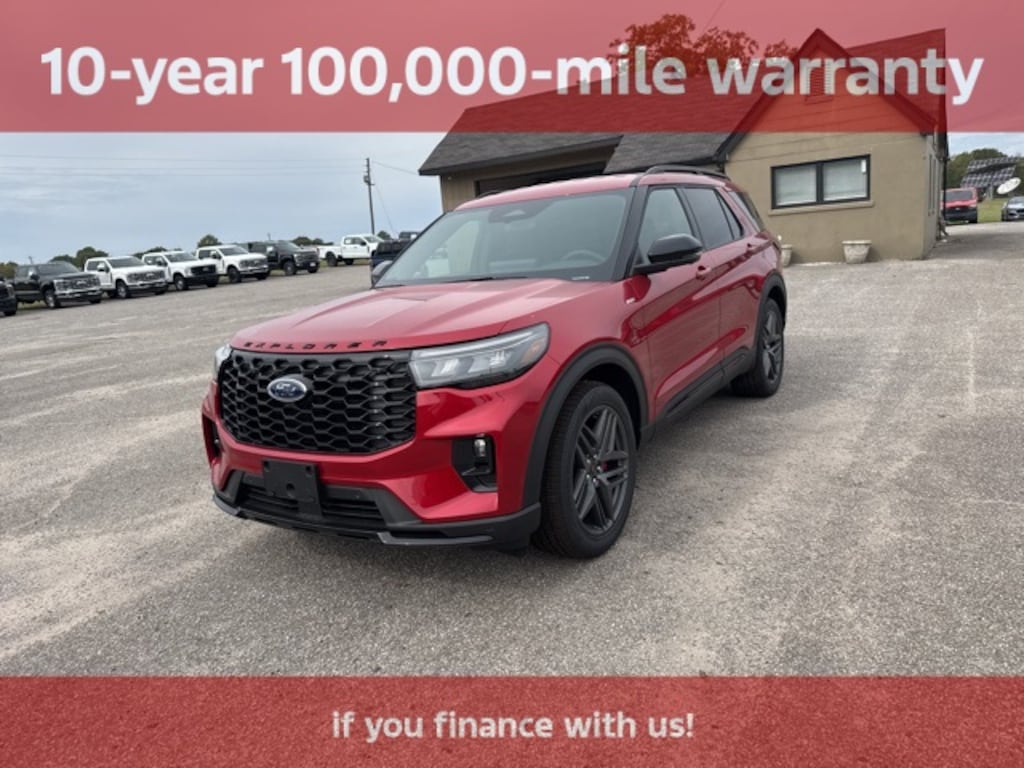 New 2025 Ford Explorer ST-Line SUV