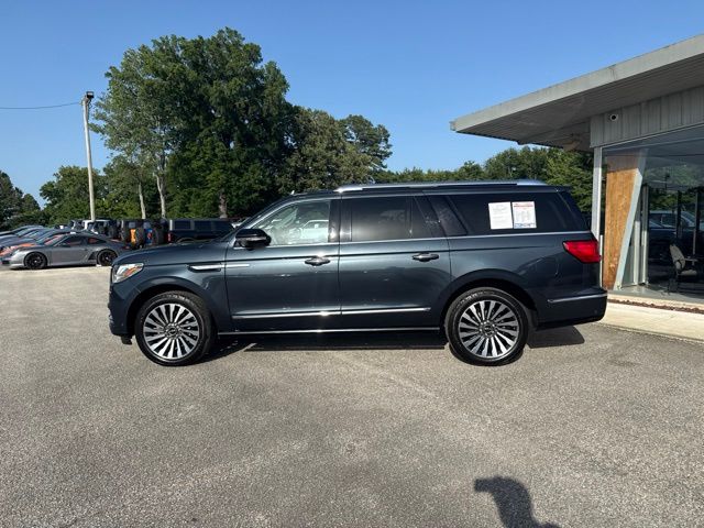 Blue 2021 Lincoln Navigator SUV / Crossover Four-Wheel Drive Automatic