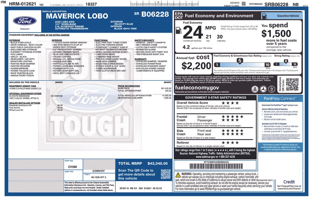 2025 Ford Maverick Lobo Premium - Photo 34