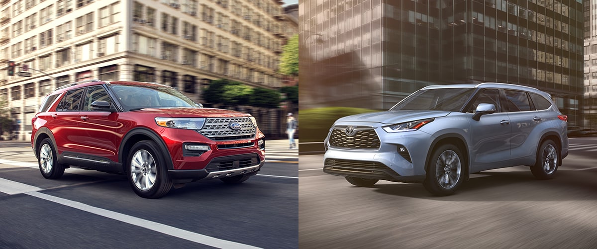 2020 Ford Explorer vs. Toyota Highlander | Gene Latta Ford Inc