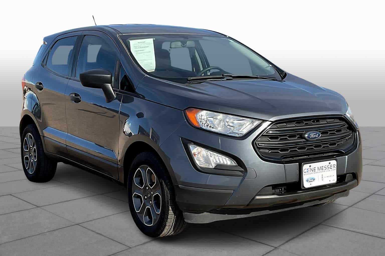 Used 2020 Ford Ecosport S with VIN MAJ3S2FEXLC337418 for sale in Houston, TX