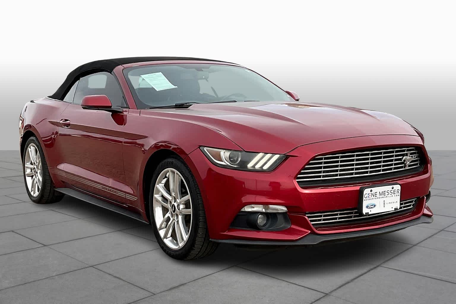 Used 2016 Ford Mustang EcoBoost Premium with VIN 1FATP8UH0G5273093 for sale in Houston, TX