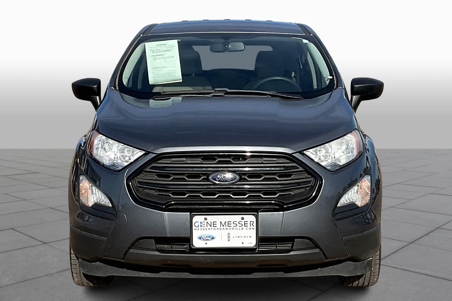 2020 Ford EcoSport S photo 2