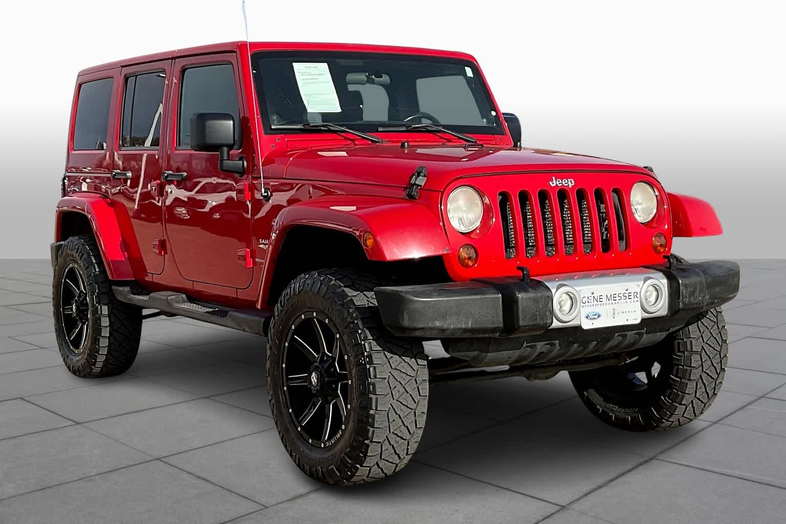 Used 2012 Jeep Wrangler Unlimited Sahara with VIN 1C4BJWEG6CL150017 for sale in Houston, TX