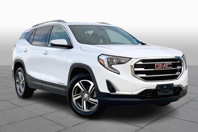 Used 2021 GMC Terrain SLT with VIN 3GKALVEVXML309419 for sale in Houston, TX