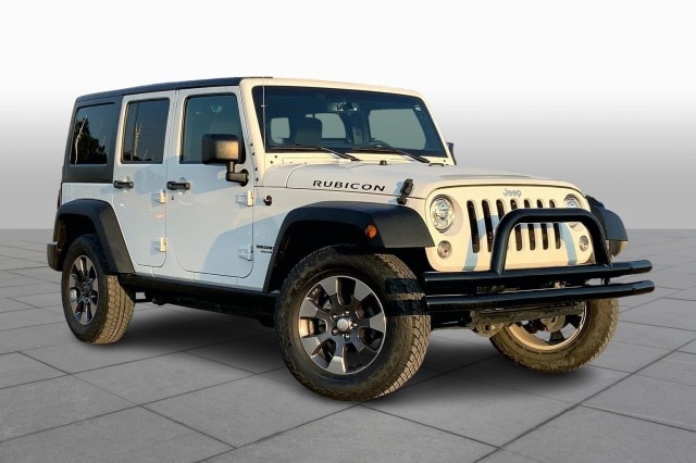 Certified 2017 Jeep Wrangler Unlimited Rubicon with VIN 1C4BJWFGXHL584155 for sale in Houston, TX