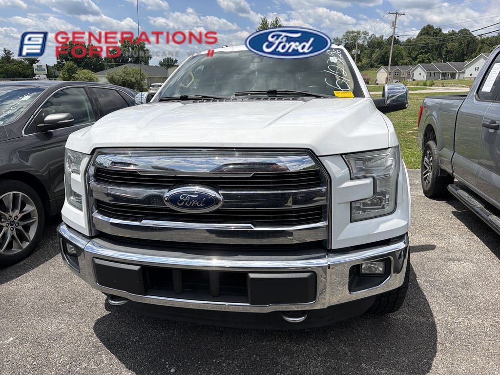 Used 2015 Ford F-150 Lariat with VIN 1FTFX1EG8FFA89047 for sale in Hurricane, WV