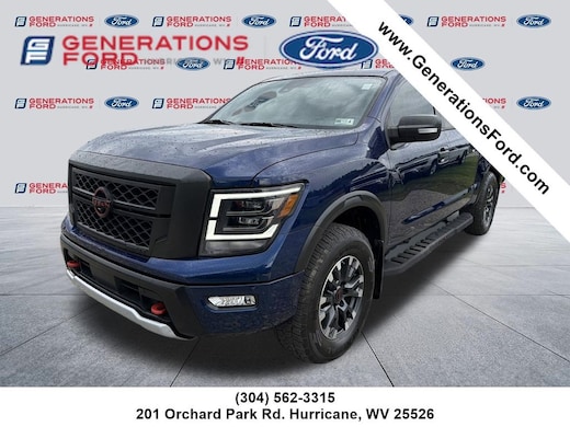 2024 Nissan Titan PRO-4X V8 at Generations Ford Hurricane WV