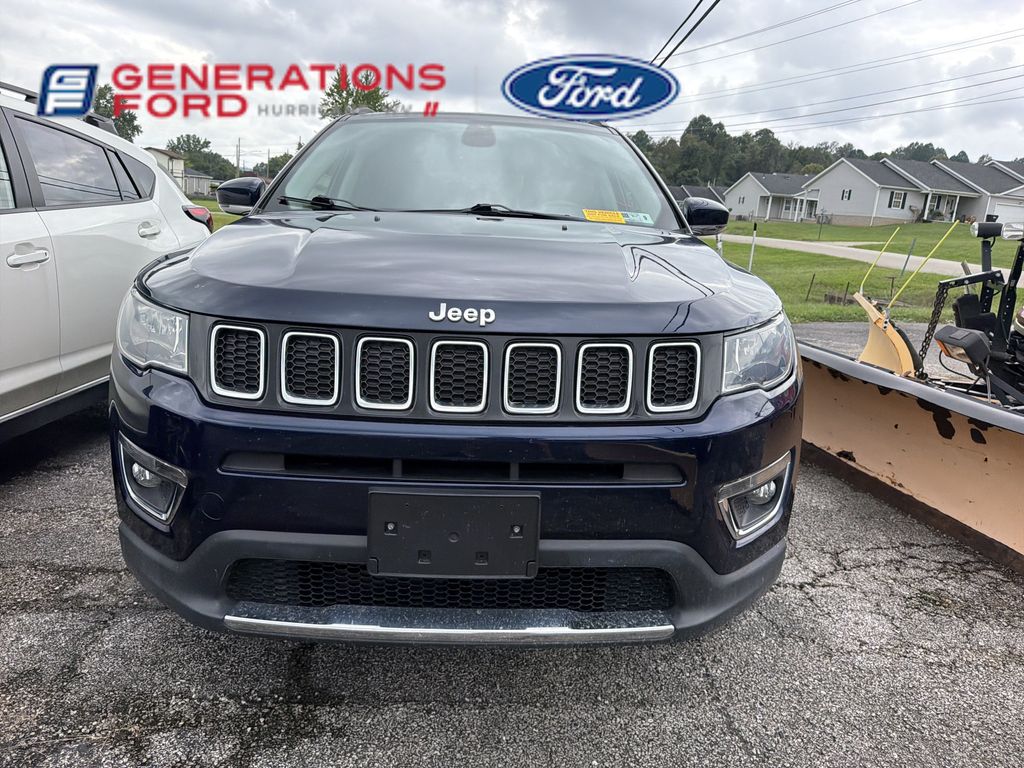 Used 2020 Jeep Compass Limited with VIN 3C4NJDCB2LT239080 for sale in Hurricane, WV