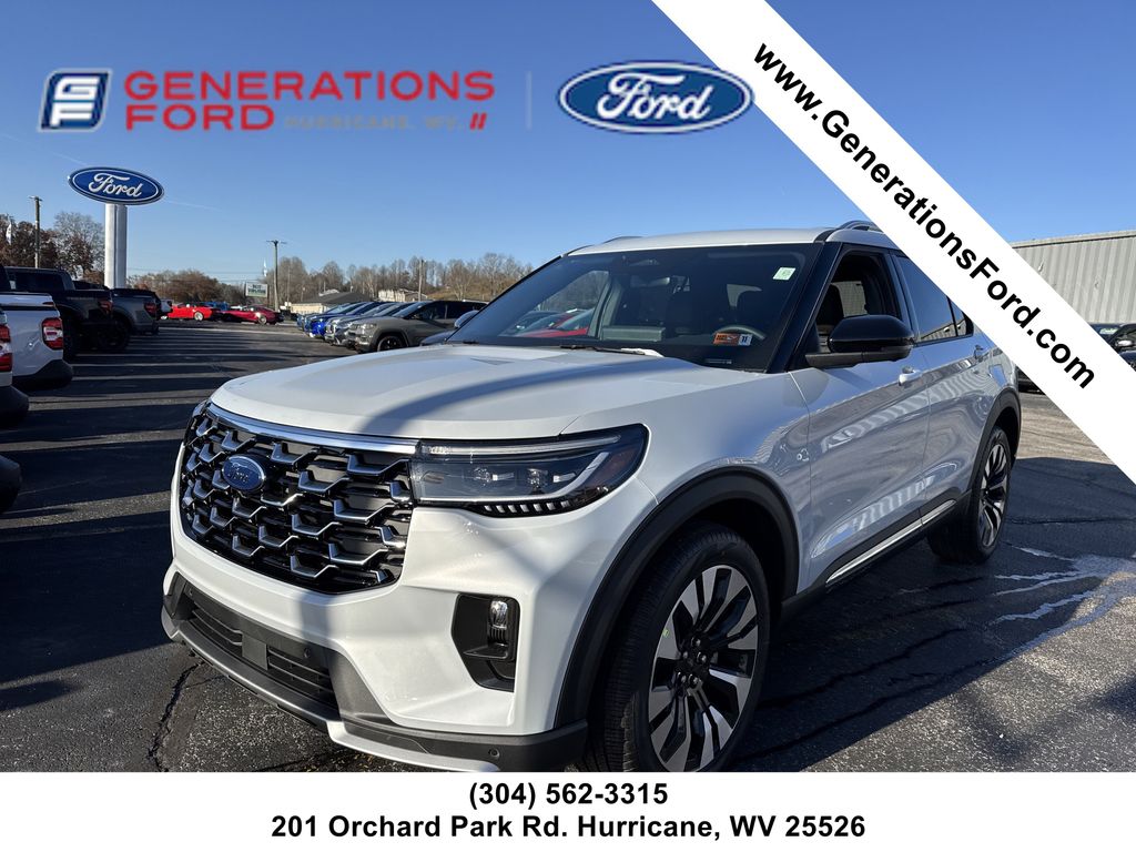 2026 Ford Explorer Platinum's photo