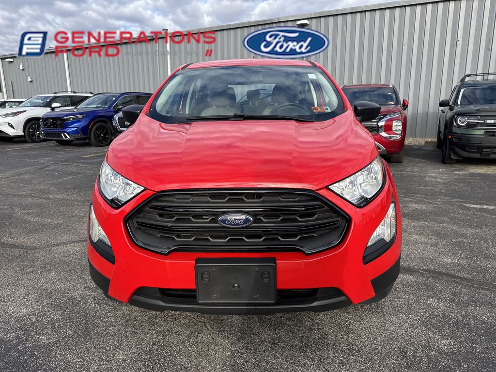 Used 2021 Ford EcoSport S with VIN MAJ6S3FL3MC398015 for sale in Hurricane, WV