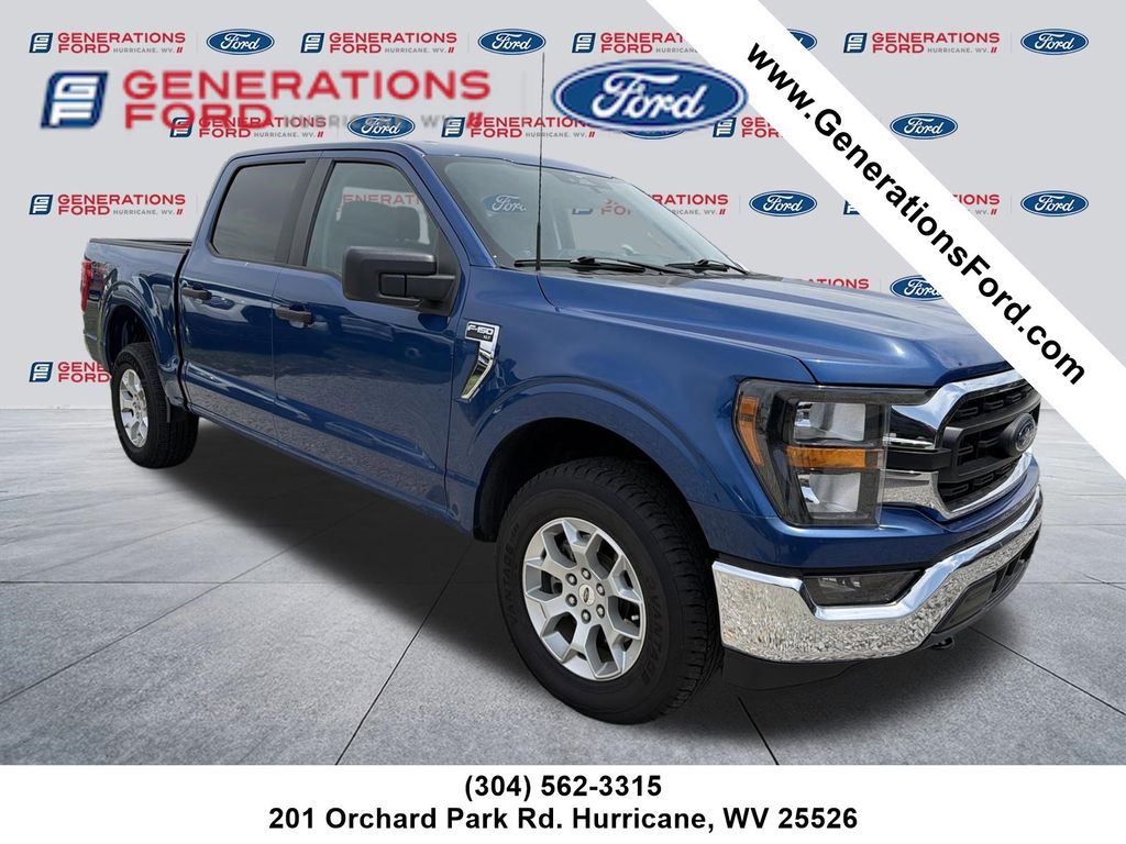 2023 Ford F-150 XLT Blue Metallic at Generations Ford Hurricane WV