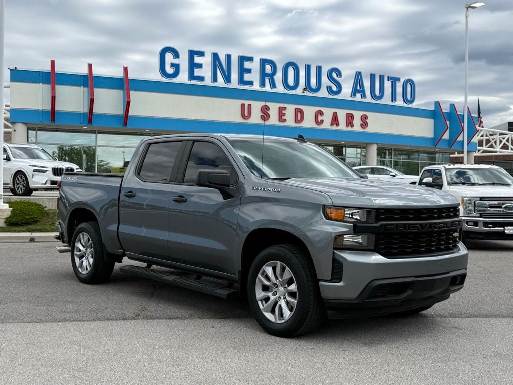 2020 Chevrolet Silverado 1500 Custom 4X4 Crew Cab Short Box's photo