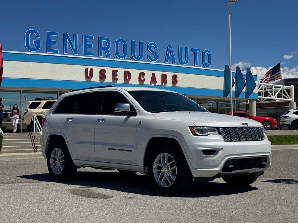 2017 Jeep Grand Cherokee Overland 4x4 SUV