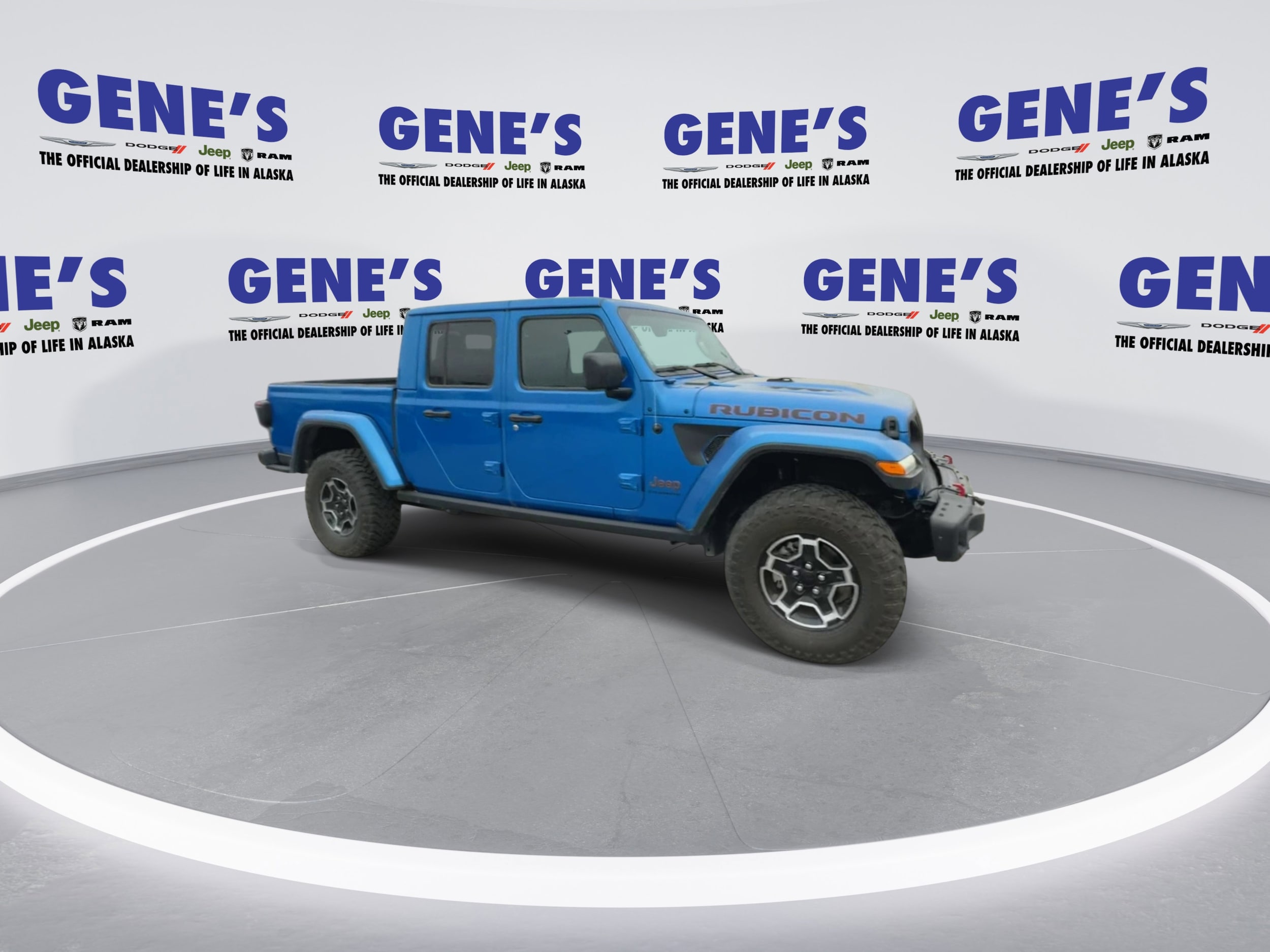 Certified 2023 Jeep Gladiator Rubicon with VIN 1C6JJTBM8PL586742 for sale in Fairbanks, AK