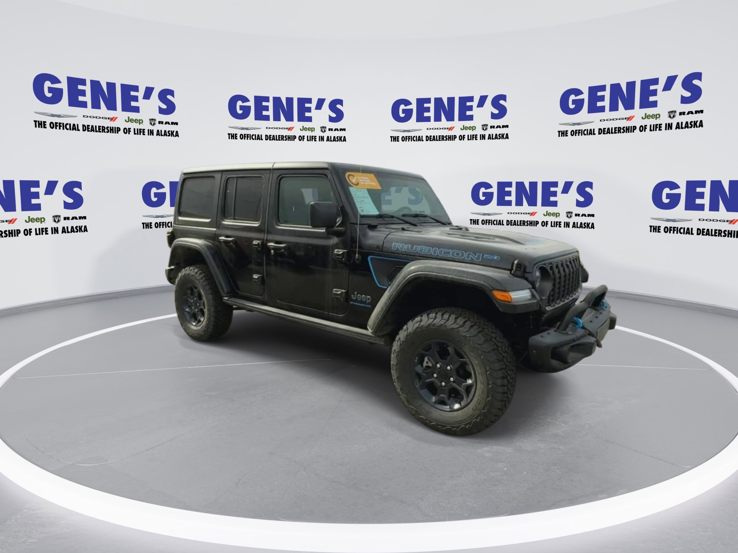 Certified 2023 Jeep Wrangler 4xe Rubicon 4XE 20th Anniversary with VIN 1C4JJXR64PW692756 for sale in Fairbanks, AK