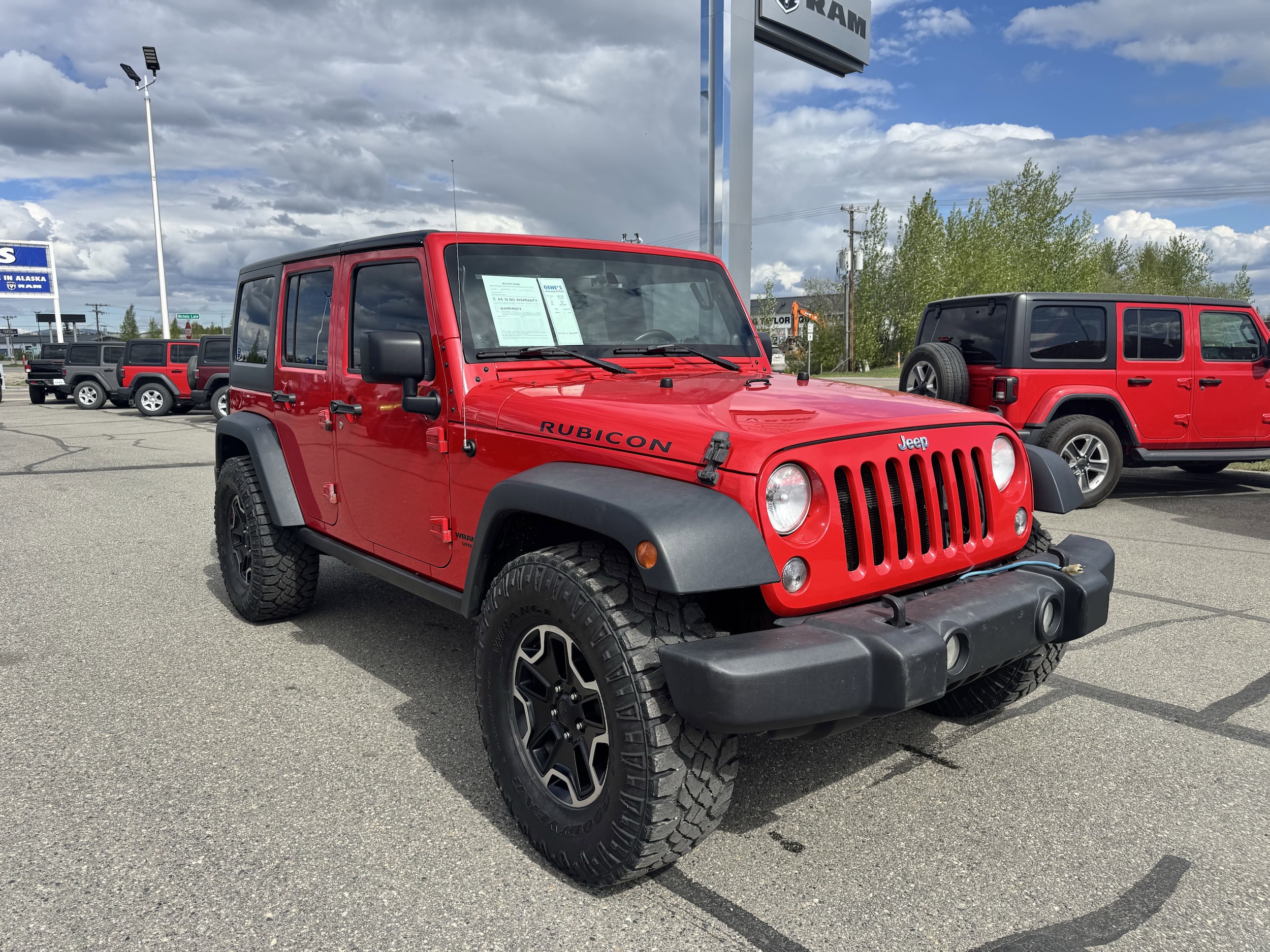 Used 2014 Jeep Wrangler Unlimited Rubicon with VIN 1C4HJWFG3EL322922 for sale in Fairbanks, AK