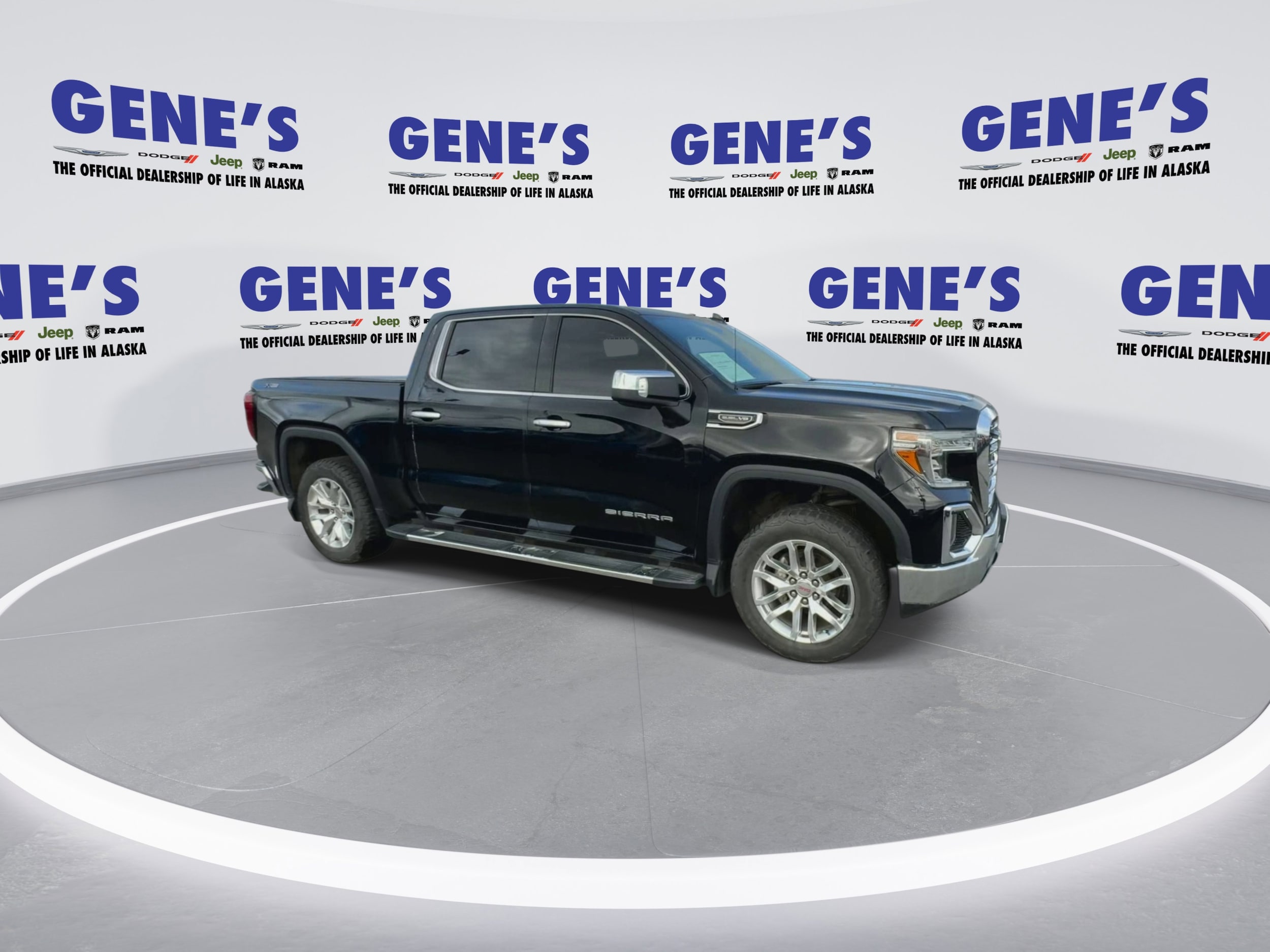 Used 2019 GMC Sierra 1500 SLT with VIN 3GTU9DED9KG303061 for sale in Fairbanks, AK