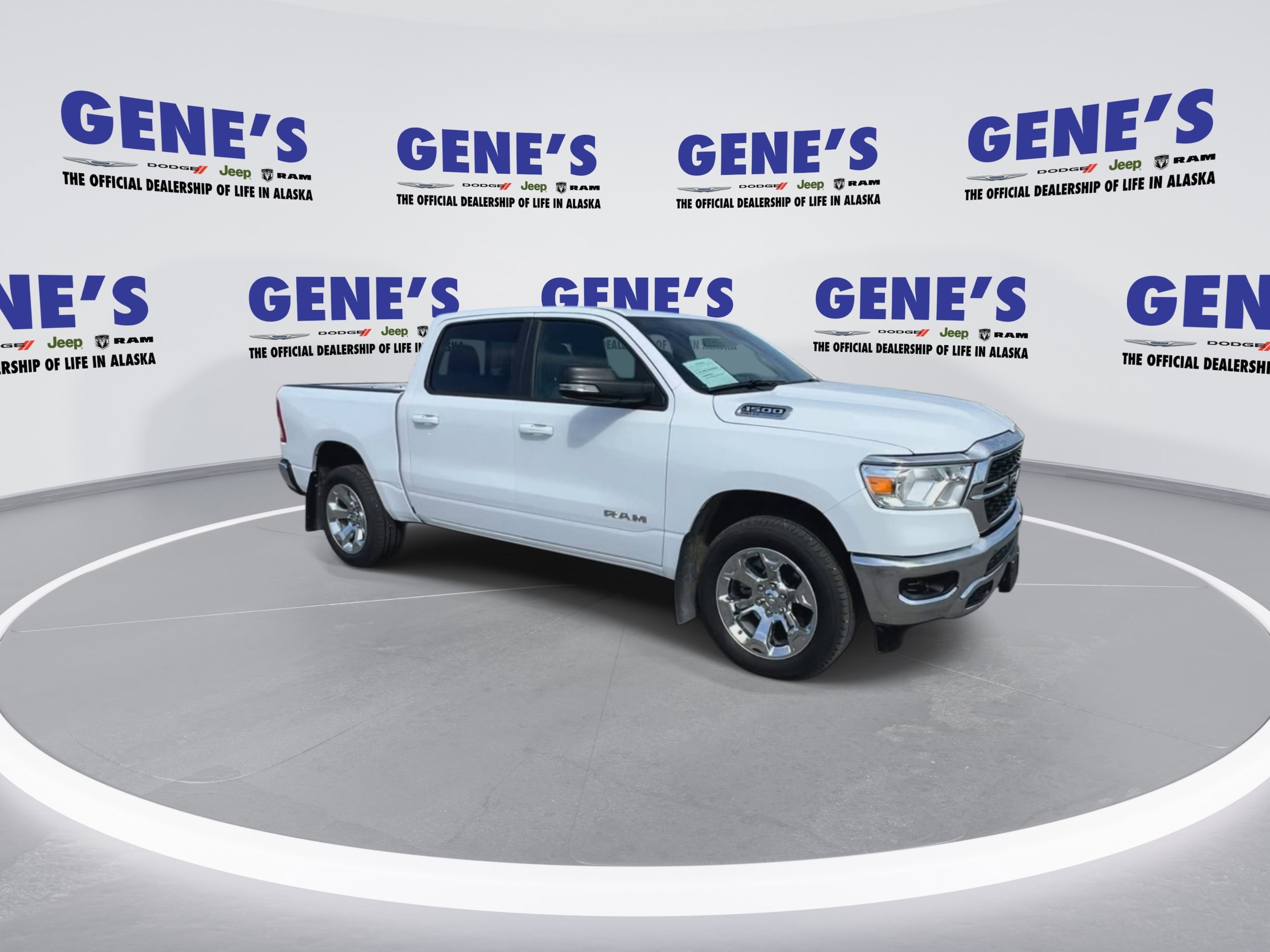 Used 2022 RAM Ram 1500 Pickup Big Horn/Lone Star with VIN 1C6SRFFT6NN381907 for sale in Fairbanks, AK