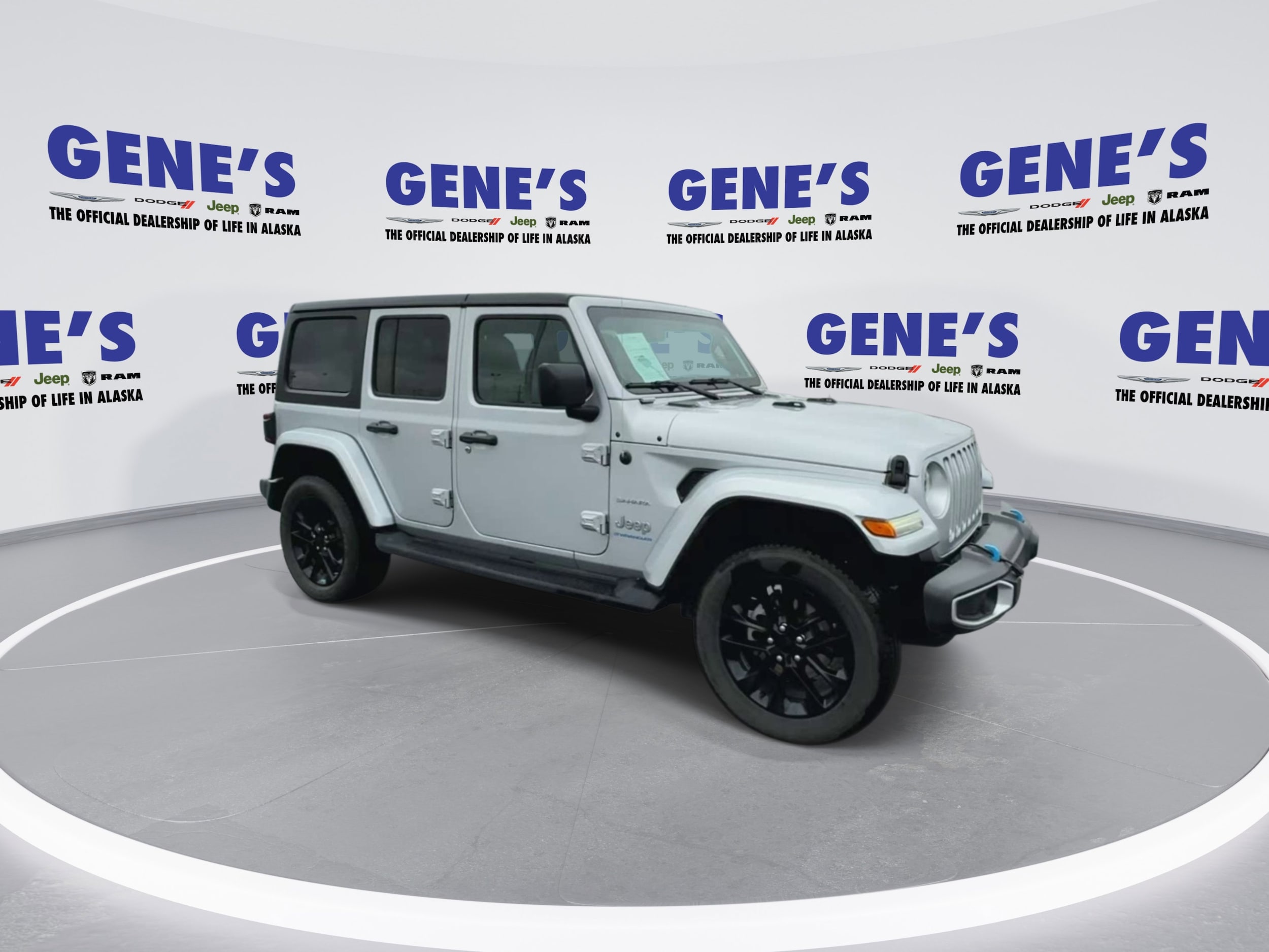 Certified 2023 Jeep Wrangler 4xe Sahara 4XE with VIN 1C4JJXP66PW605488 for sale in Fairbanks, AK